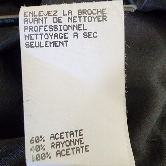 JESSICA McClintock Vintage Black Cocktail Dress Size‎ 10 - Picture 10 of 10